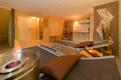 Küche/Küchenzeile in der Unterkunft apartment EFEU 