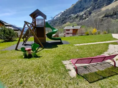 Ein Kinderspielbereich in der Unterkunft Château 26