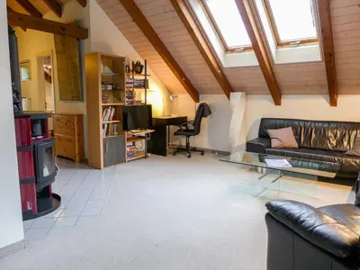 Ein Sitzbereich in der Unterkunft Apartment Altstadt Loft by Interhome