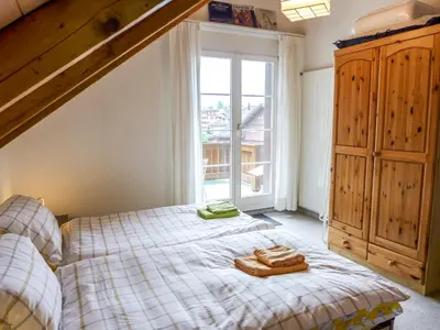 Ein Bett oder Betten in einem Zimmer der Unterkunft Apartment Altstadt Loft by Interhome