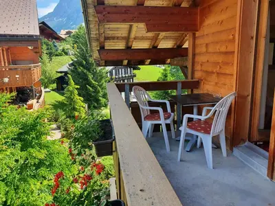 Ein Garten an der Unterkunft Apartment Chalet Abendrot apARTments-19 by Interhome