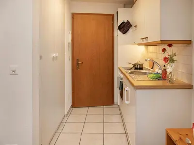 Küche/Küchenzeile in der Unterkunft Apartment Chalet Abendrot apARTments-3 by Interhome