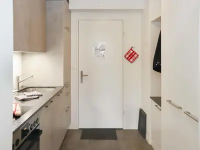 Küche/Küchenzeile in der Unterkunft Apartment Matten - Utoring-9 by Interhome