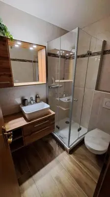Ein Badezimmer in der Unterkunft Zum Turm 02 - renoviert, traumhafte Aussicht