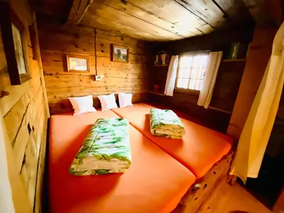 Ein Bett oder Betten in einem Zimmer der Unterkunft Zum Stillen Unicum
