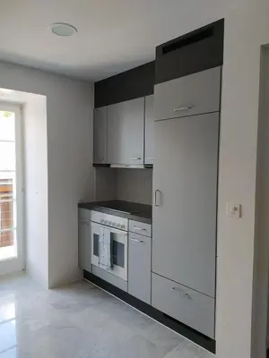 Küche/Küchenzeile in der Unterkunft Haus Rovina