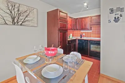 Küche/Küchenzeile in der Unterkunft Joli appartement au centre