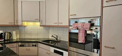 Küche/Küchenzeile in der Unterkunft Alpenglück Apartment - Aare Jungfrau AG