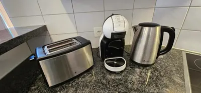 Kaffee-/Teezubehör in der Unterkunft Alpenglück Apartment - Aare Jungfrau AG