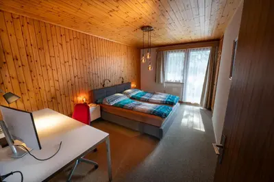 Ein Bett oder Betten in einem Zimmer der Unterkunft The Nadelgrat