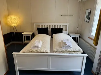 Ein Bett oder Betten in einem Zimmer der Unterkunft Apartment with great view at Residence Brunner