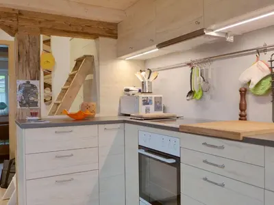 Küche/Küchenzeile in der Unterkunft Apartment Beim Thor Klein by Interhome