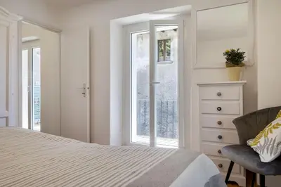 Ein Bett oder Betten in einem Zimmer der Unterkunft Rustico Porta