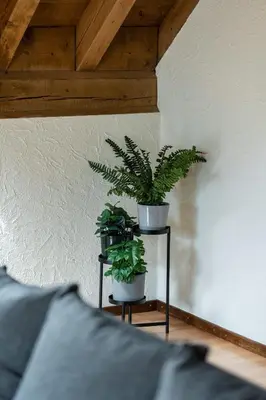 Ein Sitzbereich in der Unterkunft Jungfrau-View Apartment, terrace & free parking