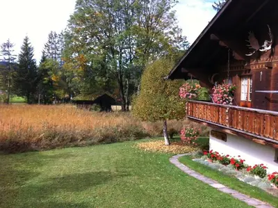 Ein Garten an der Unterkunft Chalet Nyati