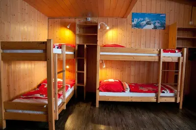 Ein Bett oder Betten in einem Zimmer der Unterkunft Valley Hostel