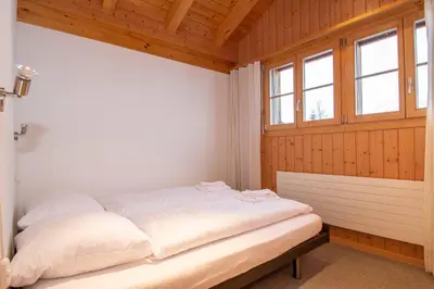 Ein Bett oder Betten in einem Zimmer der Unterkunft Am Gilsbach