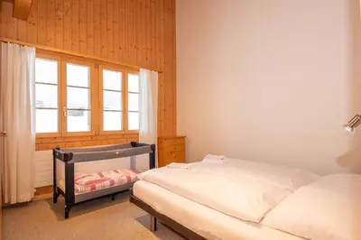 Ein Bett oder Betten in einem Zimmer der Unterkunft Am Gilsbach
