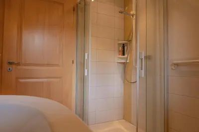 Ein Badezimmer in der Unterkunft Schmetterling