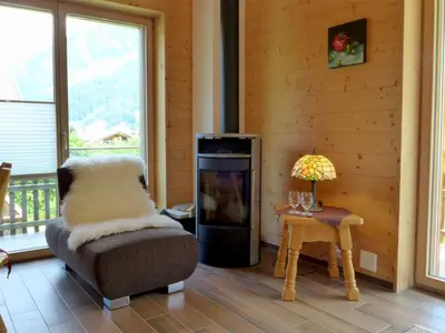 Ein Sitzbereich in der Unterkunft Apartment Beim Ahorn by Interhome