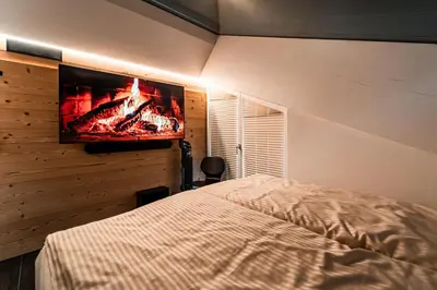 Ein Bett oder Betten in einem Zimmer der Unterkunft Kusi's Ranch