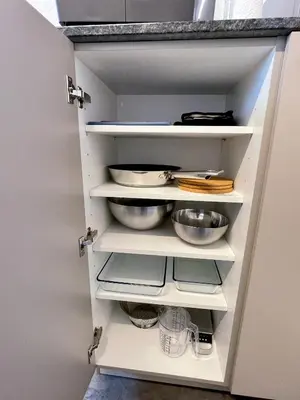 Küche/Küchenzeile in der Unterkunft Azure Apartment