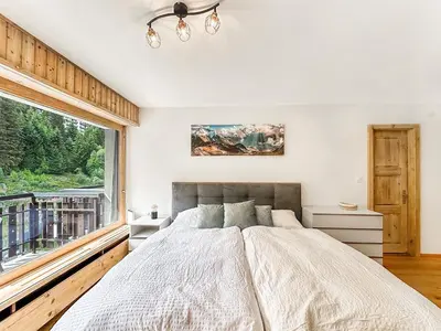 Ein Bett oder Betten in einem Zimmer der Unterkunft Pied de piste de Thyon - 4 Vallees