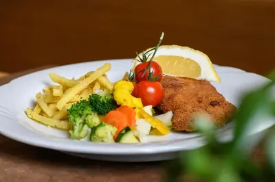 Essen im Hotel oder in der Nähe