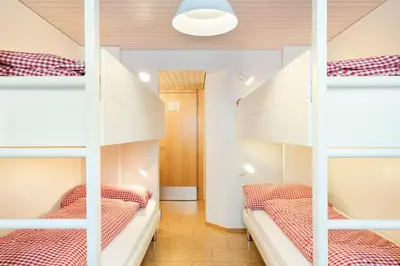 Ein Bett oder Betten in einem Zimmer der Unterkunft Berghotel Distelboden