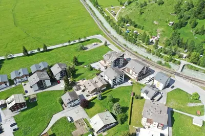 Die Umgebung um die Ferienwohnung