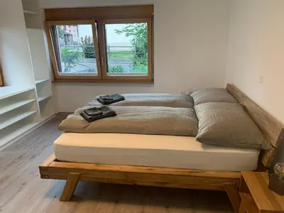 Ein Sitzbereich in der Unterkunft B&B Kalbermatter
