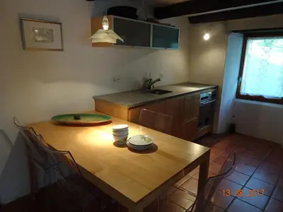 Küche/Küchenzeile in der Unterkunft Casa Sonnenberg