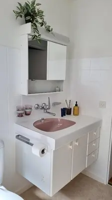 Küche/Küchenzeile in der Unterkunft Apartment Heidi