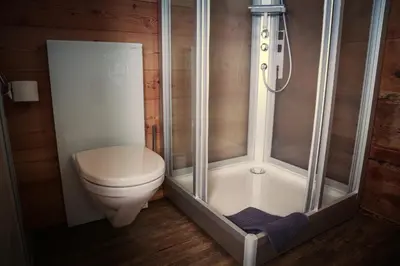 Ein Badezimmer in der Unterkunft Pfründhaus