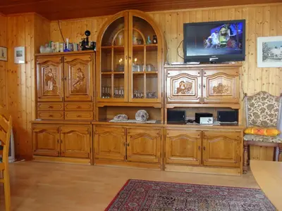 TV/Unterhaltungsangebot in der Unterkunft Chalet Sven & Marc Grächen, Niedergrächen Vallis