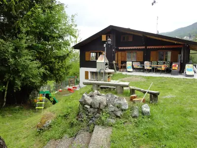 Naturlandschaft in der Nähe des Chalets