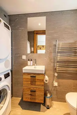 Ein Badezimmer in der Unterkunft Sonnhalde II - Luxury Chalet