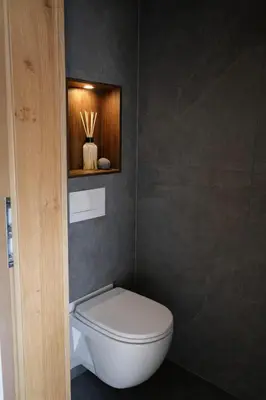 Ein Badezimmer in der Unterkunft Kapitel 7 Boutique-Hotel