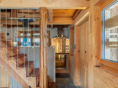 Küche/Küchenzeile in der Unterkunft Chalet Mayen du Bleusy by Interhome