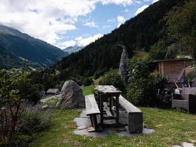 Naturlandschaft in der Nähe des Chalets