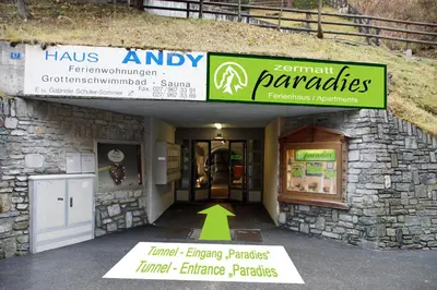 Ein Zertifikat, Auszeichnung, Logo oder anderes Dokument, das in der Unterkunft Apartments Zermatt Paradies ausgestellt ist