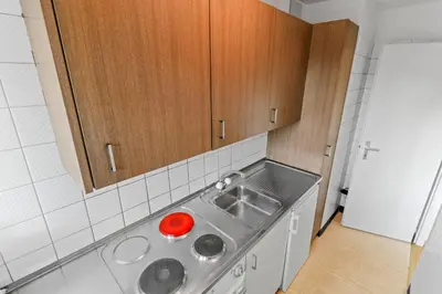 Küche/Küchenzeile in der Unterkunft Magnifique appartement à côté des remontées mécaniques