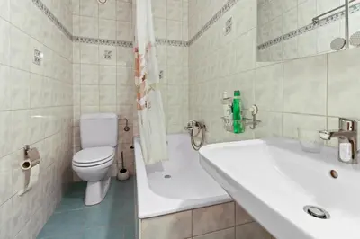 Ein Badezimmer in der Unterkunft Magnifique appartement à côté des remontées mécaniques