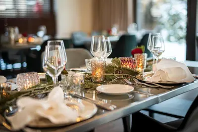Essen im Hotel oder in der Nähe