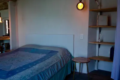 Ein Bett oder Betten in einem Zimmer der Unterkunft Dream vacation on the lake