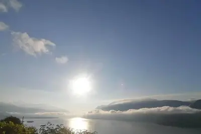 Naturlandschaft in der Nähe der Ferienwohnung
