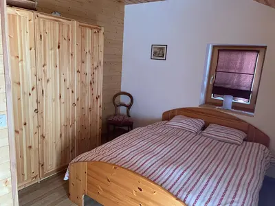 Ein Bett oder Betten in einem Zimmer der Unterkunft Apartment The Amethyst