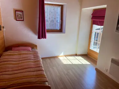 Ein Bett oder Betten in einem Zimmer der Unterkunft Apartment The Amethyst