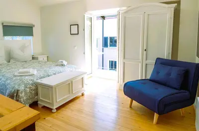Ein Bett oder Betten in einem Zimmer der Unterkunft Rustico in pietra