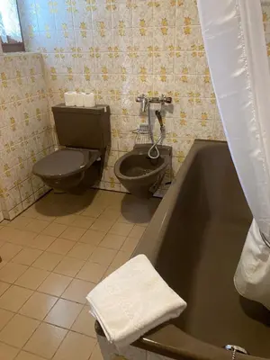 Ein Badezimmer in der Unterkunft Friedmatte Breathtaking View